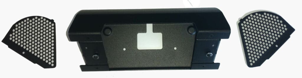 Secure Angled Tabletop Stand product parts