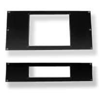 large and small rack mount stacked