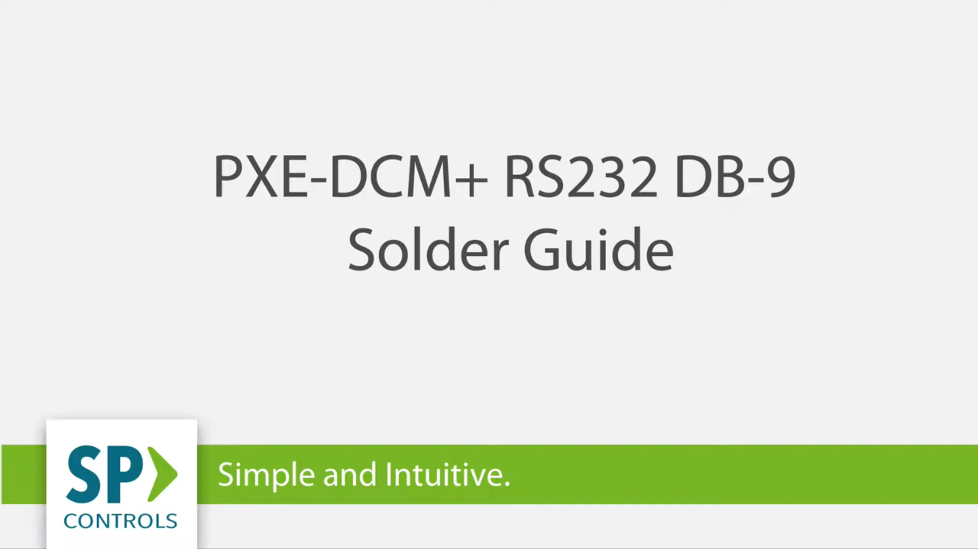 Pixie+ RS232 DB9 Solder – PXE-EMIT-232/IR