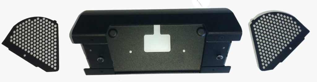 Secure Angled Tabletop Stand product parts